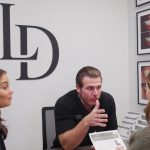 Dr. Nick Ciardiello of Limitless Dental in Jersey City consulting with a new patient at their first dental appointment